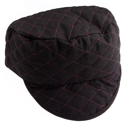 Forney Quilted Black Skull Cap, Size 7-1/8 55853